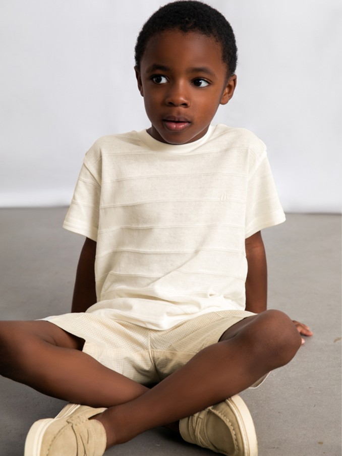 T-Shirt Boy White Mayoral