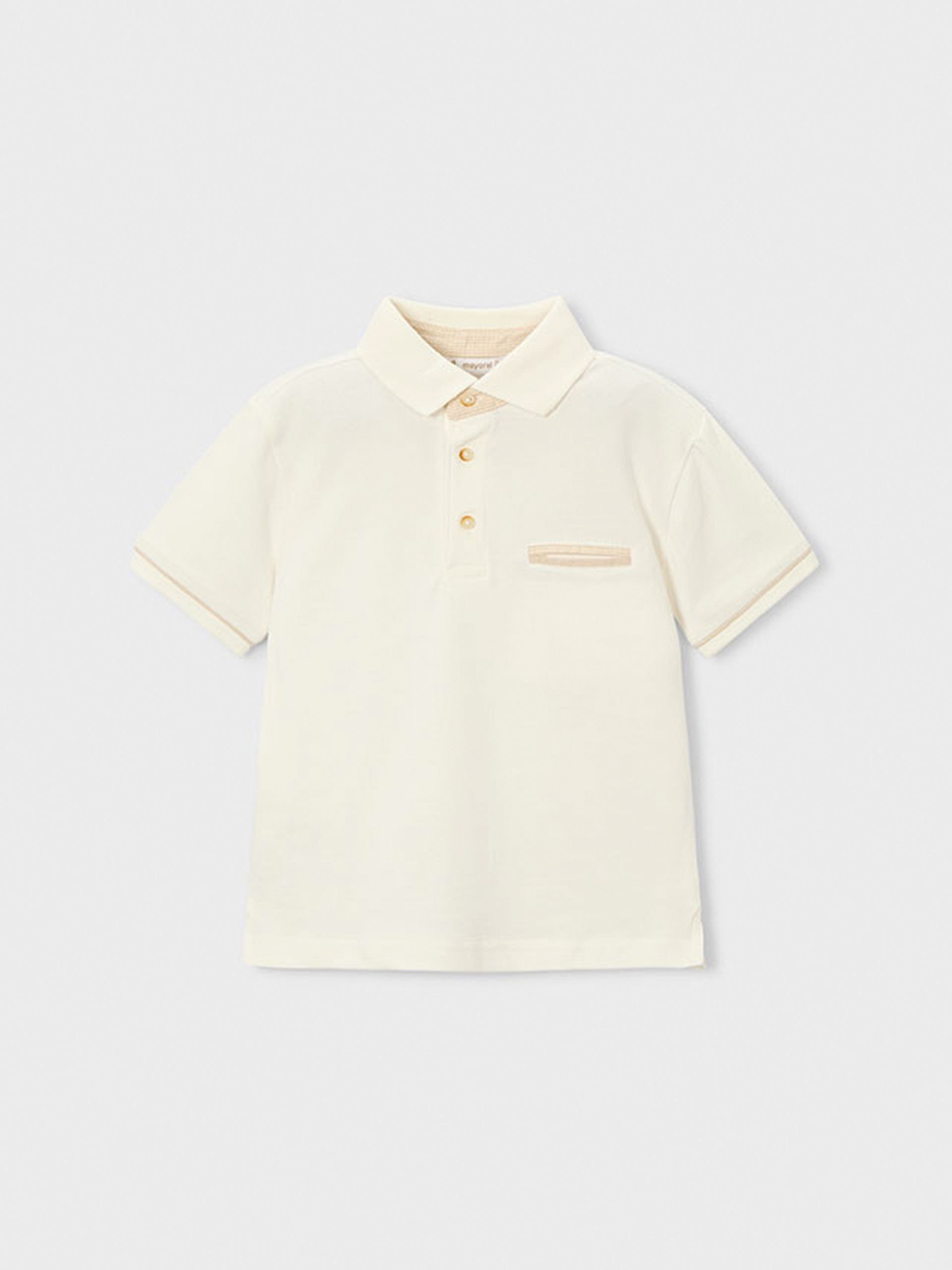 Polo Niño Blanco Mayoral