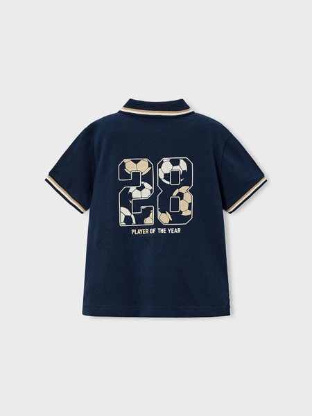 Polo Shirt Boy Navy Blue Mayoral