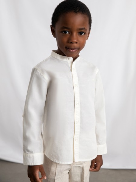 Camisa Mayoral Menino Camisa M/comp Gola Padre Linh