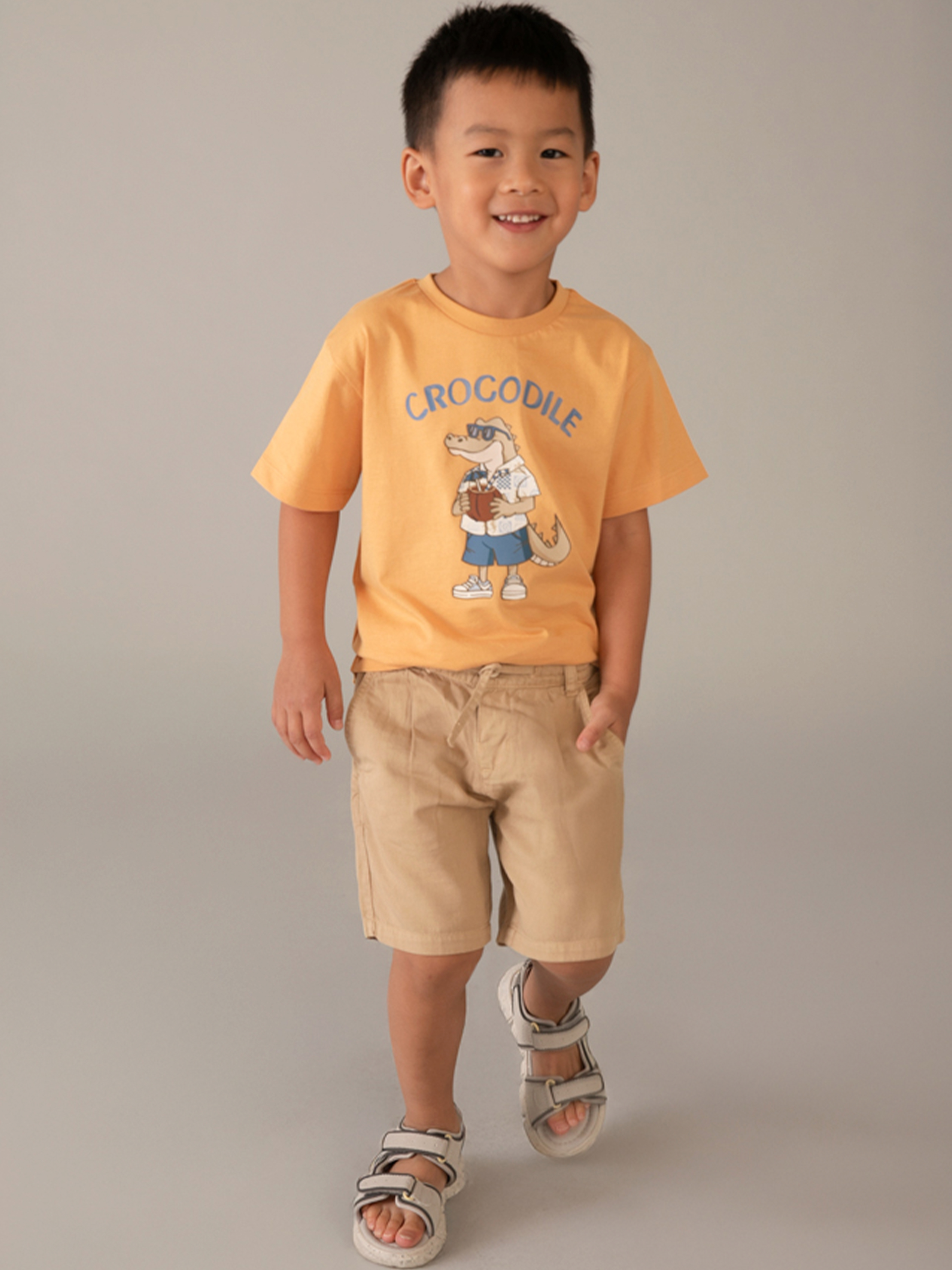 Pantalones Cortos Niño Beige Mayoral