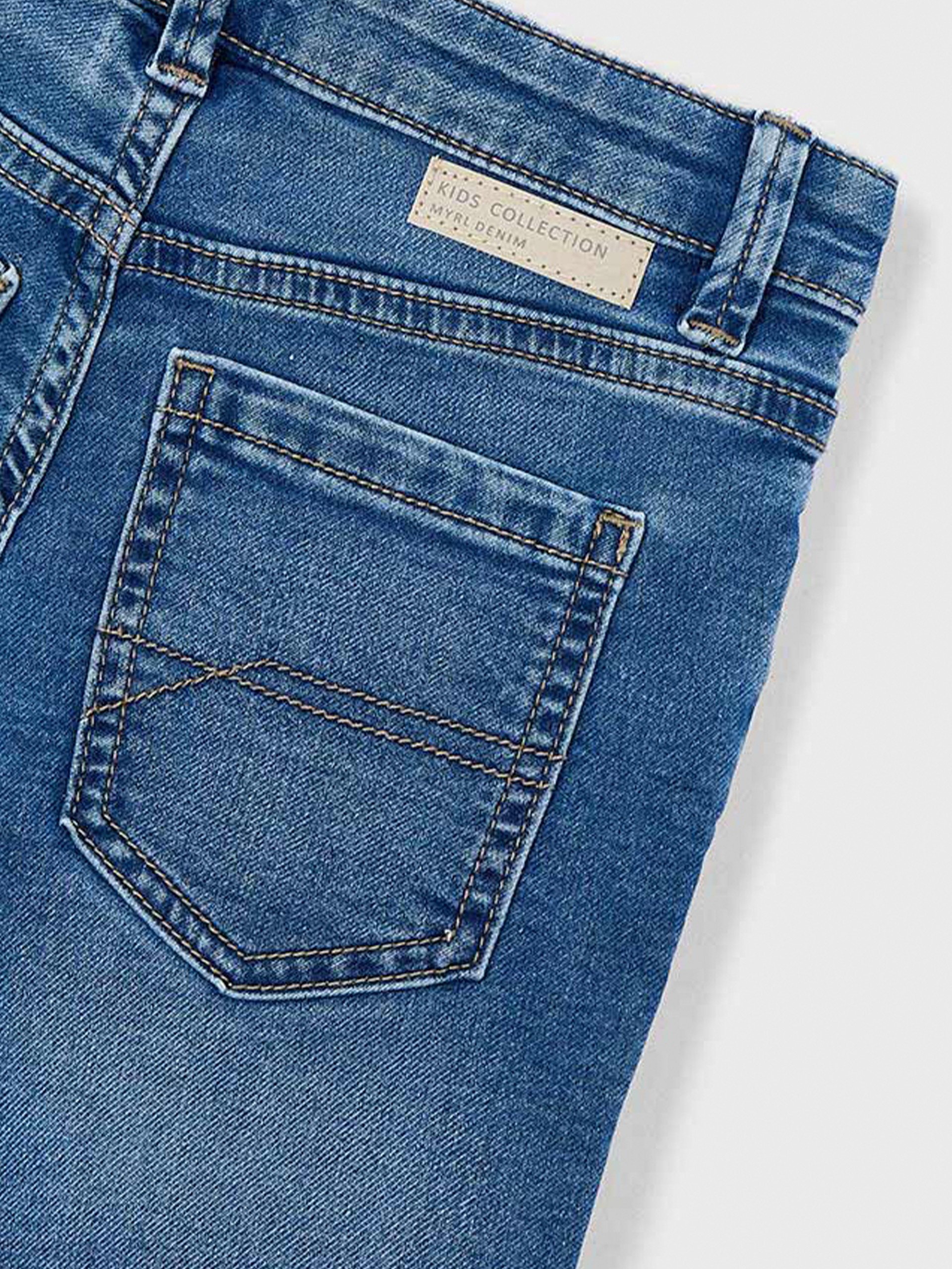 Pantalones Cortos Niño Jeans Oscuros Mayoral
