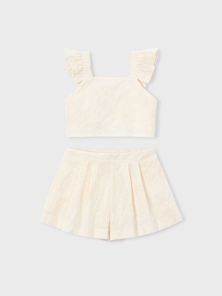 Set Girl Cream Mayoral