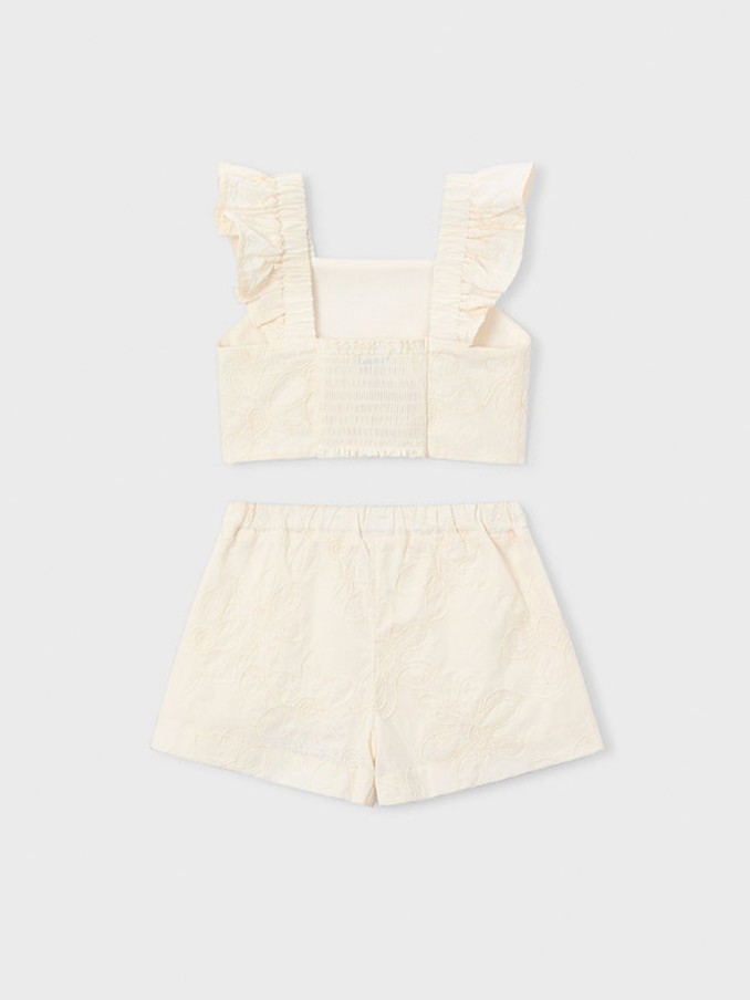 Set Girl Cream Mayoral