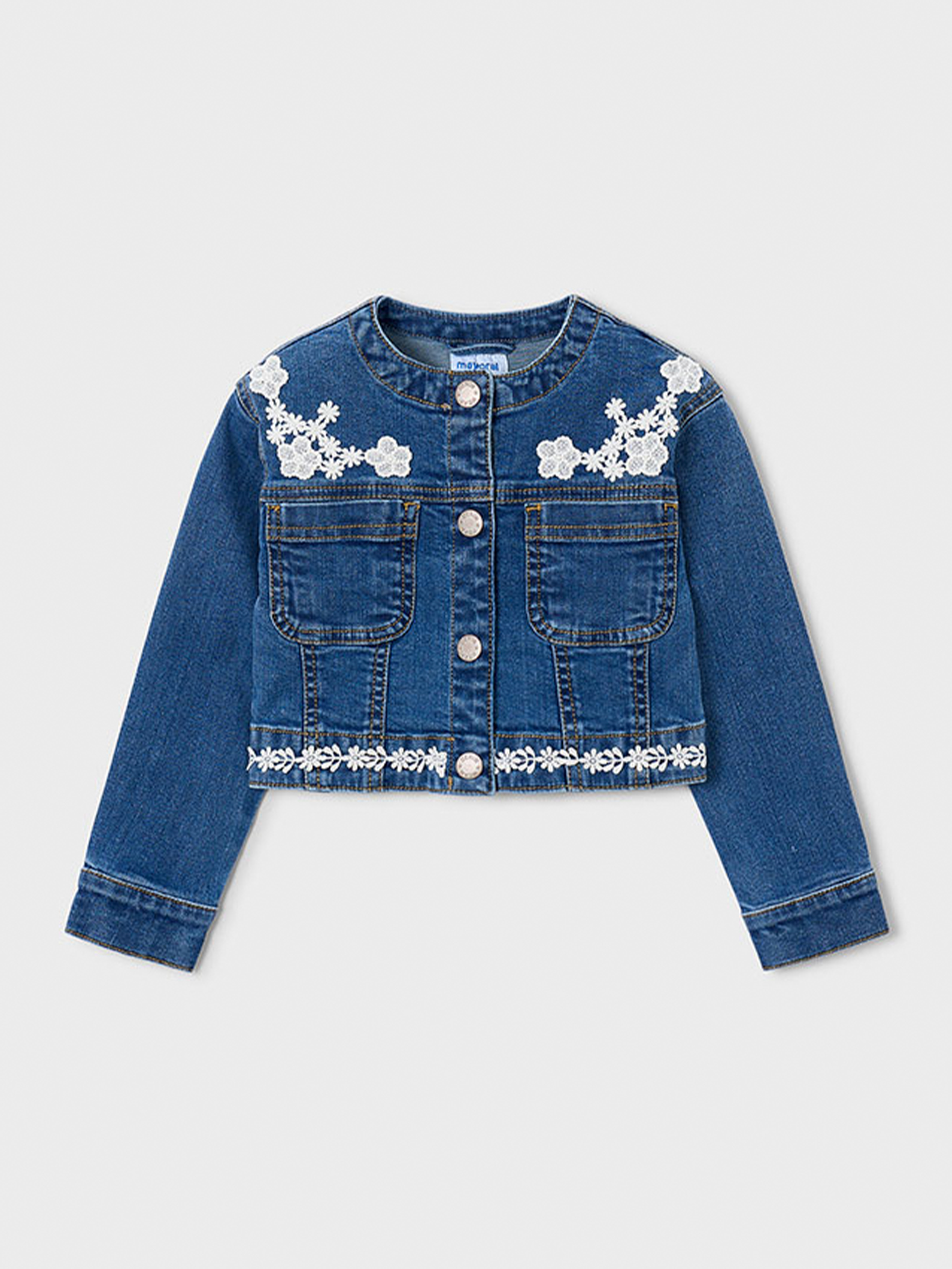 Jacket Girl Dark Jeans Mayoral