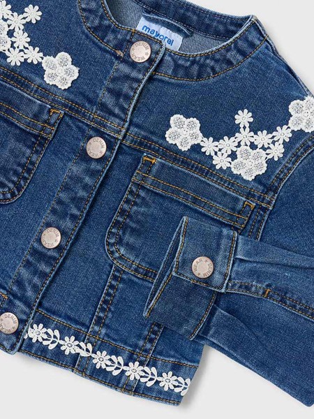 Jacket Girl Dark Jeans Mayoral