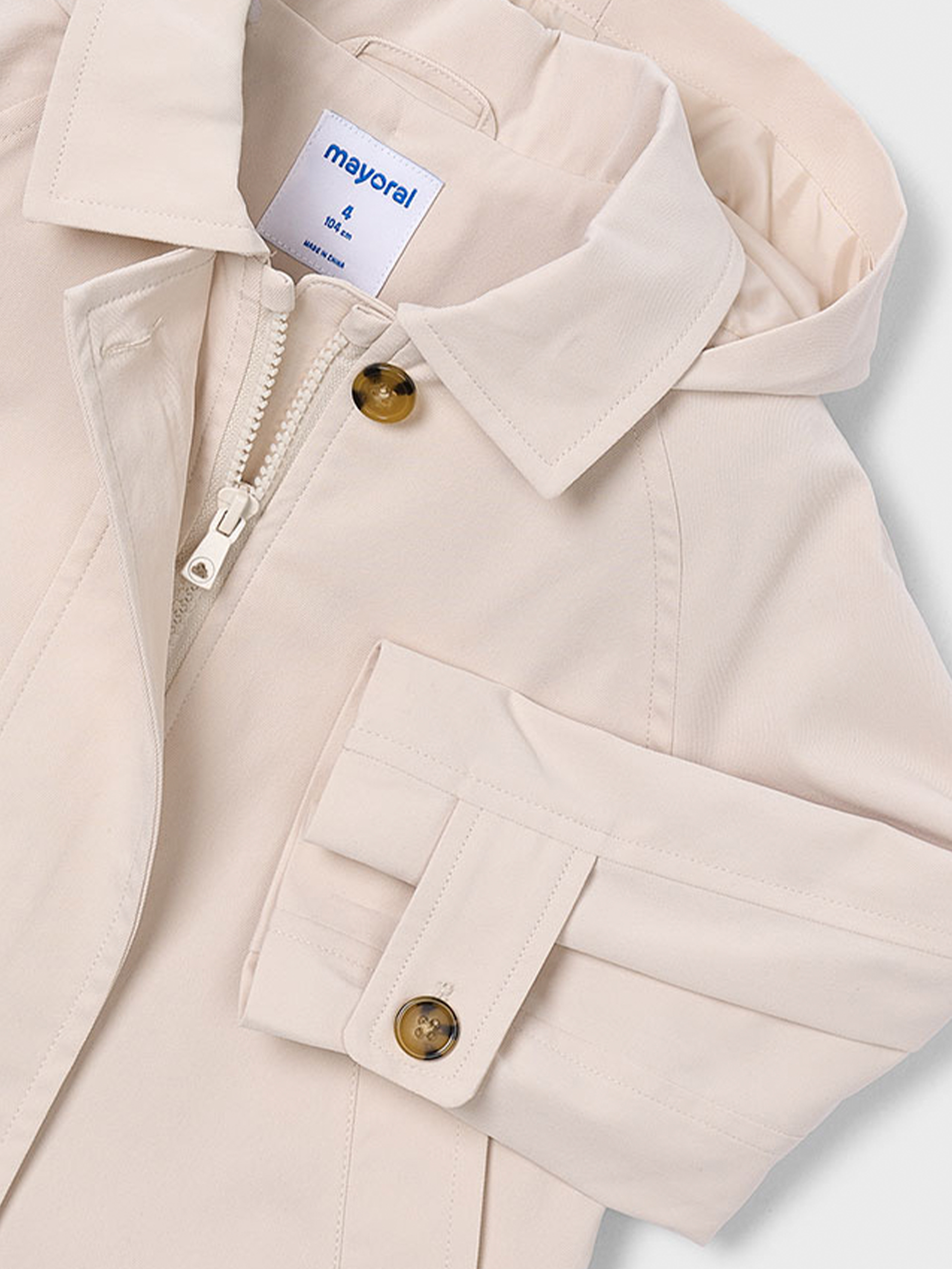 Parka Niña Crema Mayoral