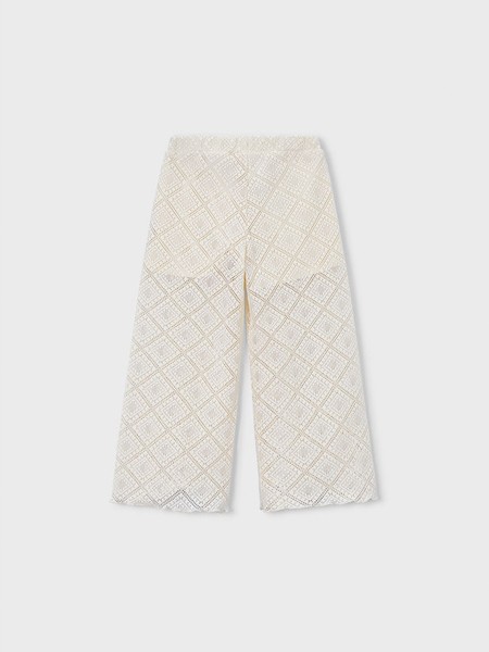 Pants Girl Cream Mayoral