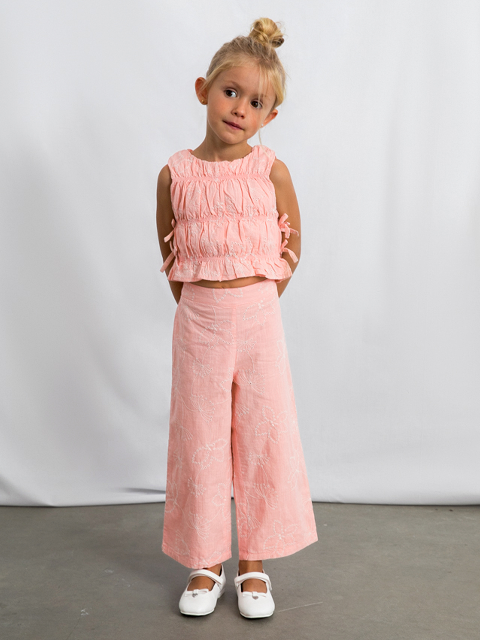 Conjunto Niña Rosa Mayoral