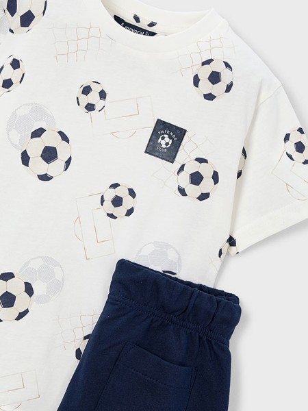 Conjunto 2 Pe�as Mayoral Menino Conjmalha Estampada