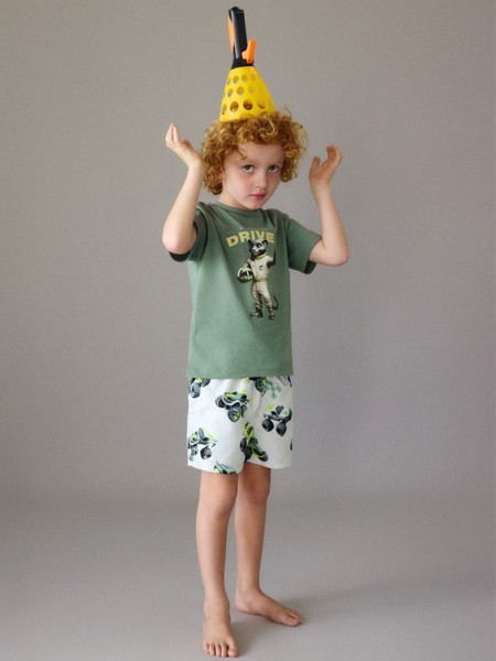 Cal��es Mayoral Menino Fato de Banho 3D