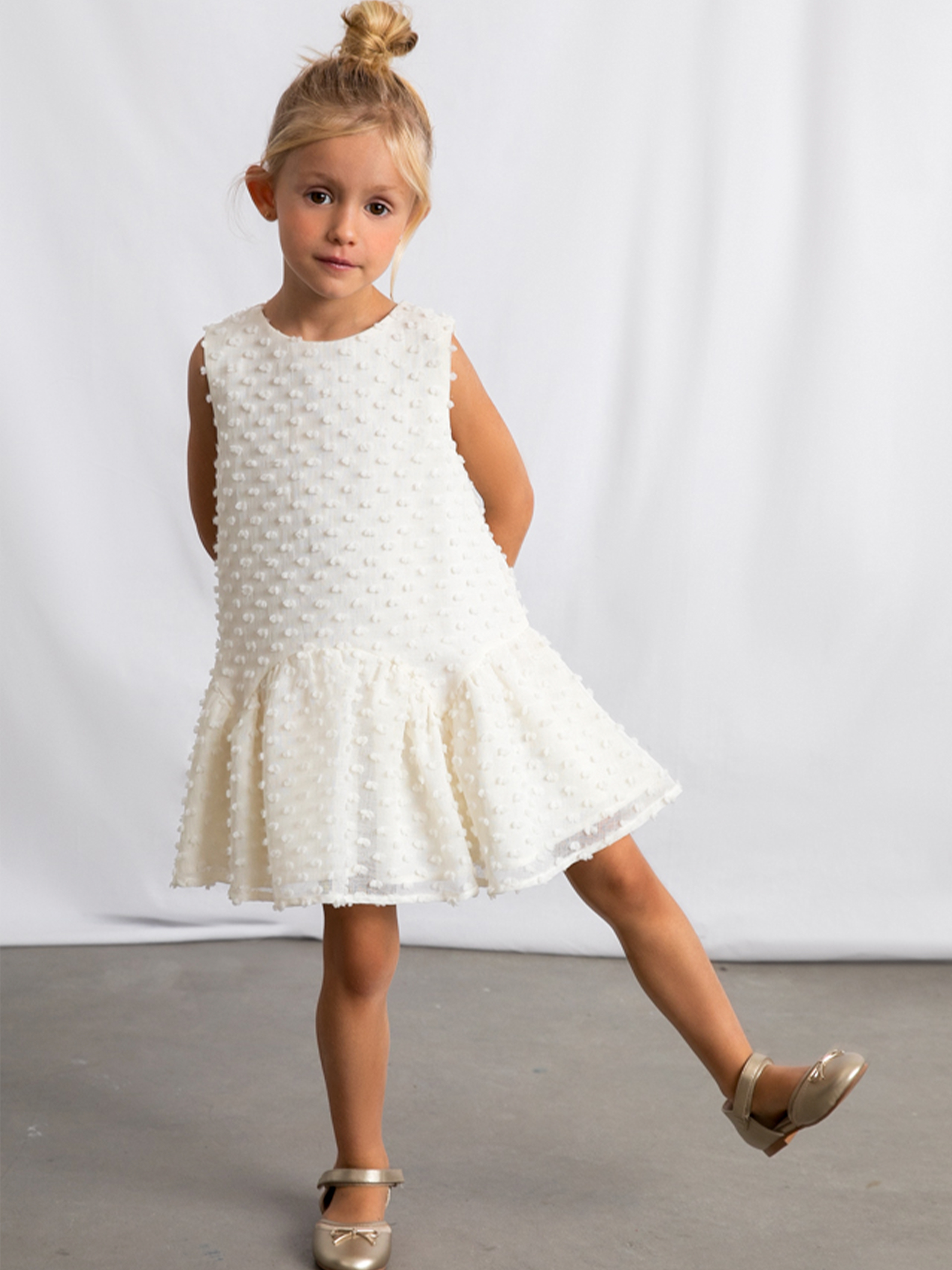 Dress Girl White Mayoral