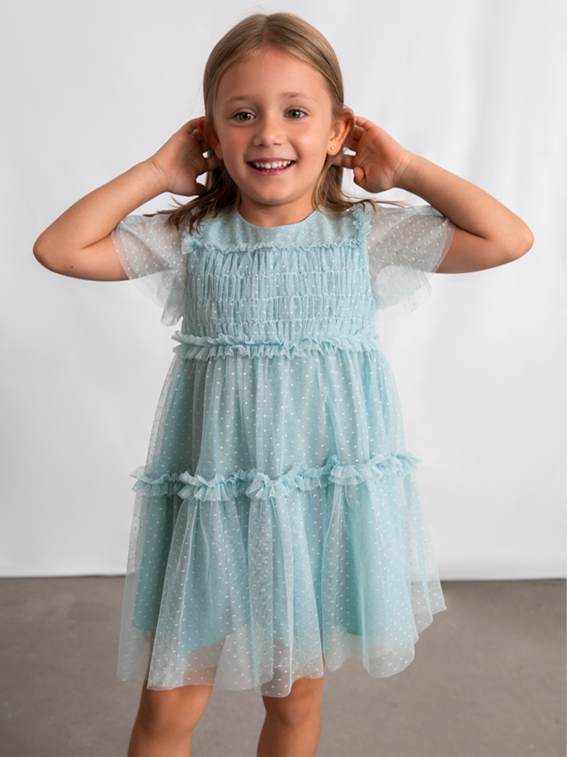 Vestido Niña Azul Mayoral