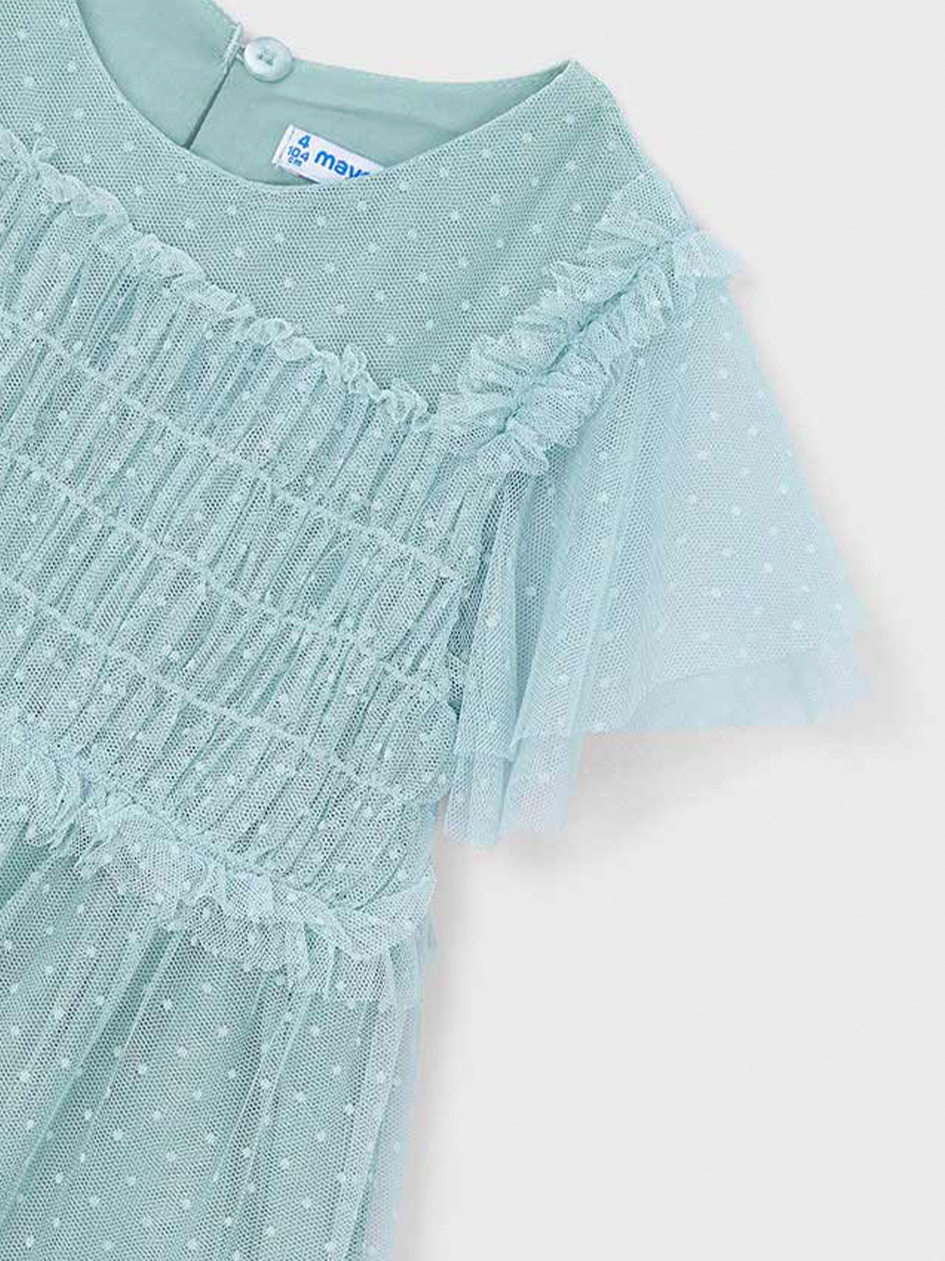 Vestido Niña Azul Mayoral