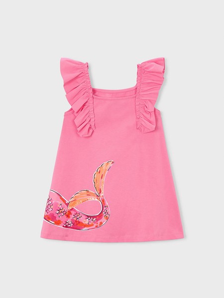 Vestido Mayoral Menina  Vestido Folhos