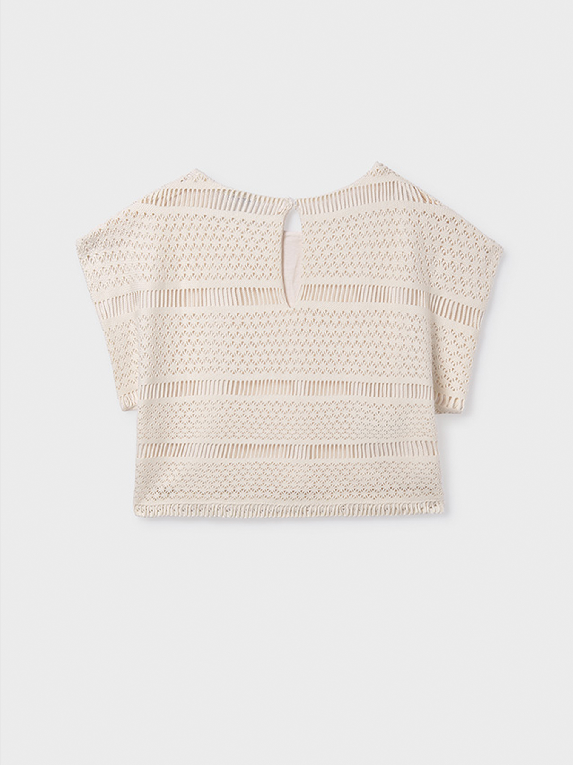 T-Shirt Girl Cream Mayoral