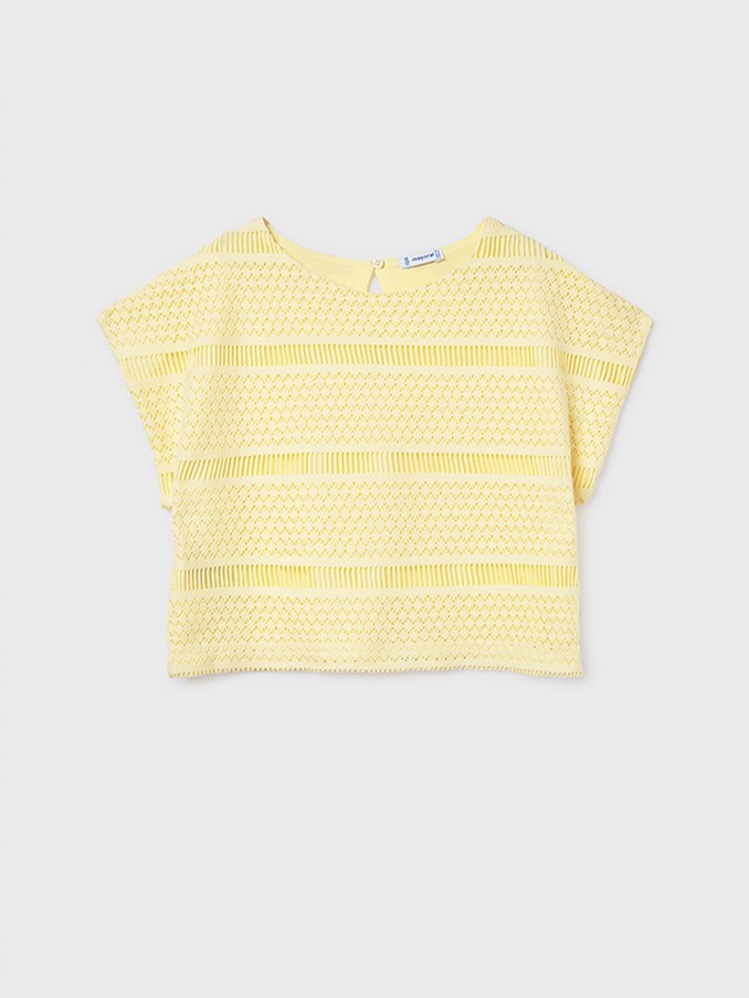Camiseta Ni�a Amarillo Mayoral