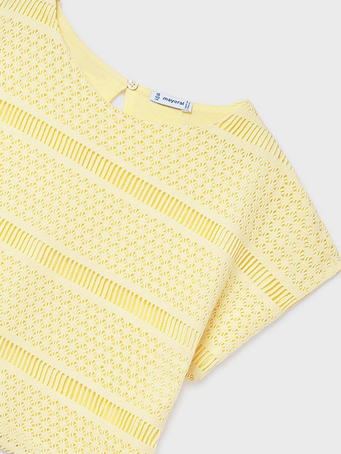 Camiseta Ni�a Amarillo Mayoral