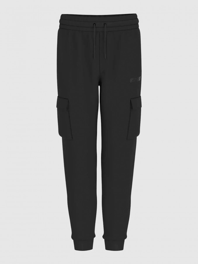 Pantalones Hombre Negro Guess Underwear
