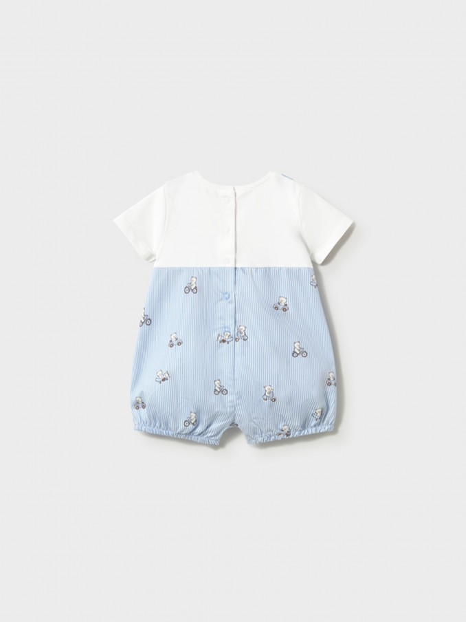 Dungarees Baby Boy Blue Mayoral
