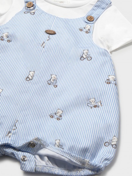 Jardineira Mayoral Menino  Fato Beb� Curto