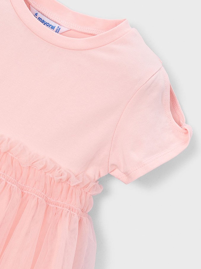 Dress Girl Rose Mayoral