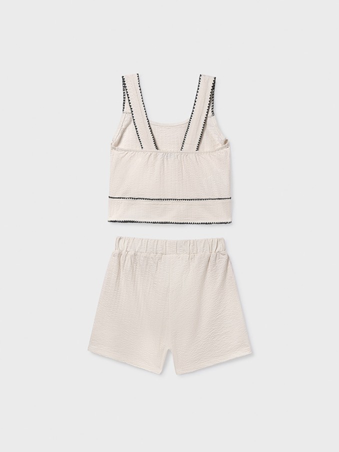 Set Girl Cream Mayoral