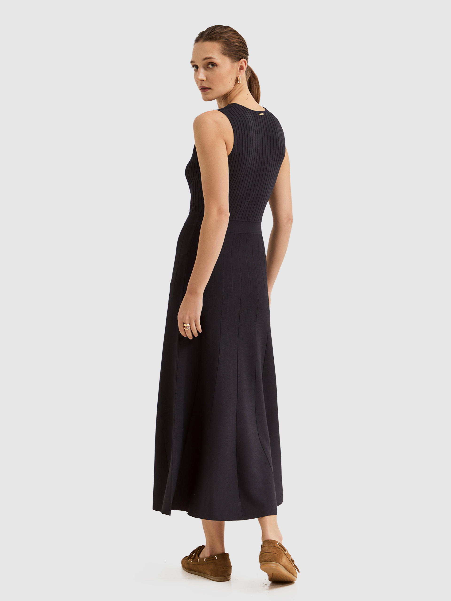Vestido Mujer Azul Marino Lion Of Porches
