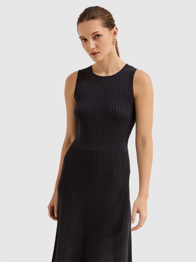 Vestido Mujer Azul Marino Lion Of Porches