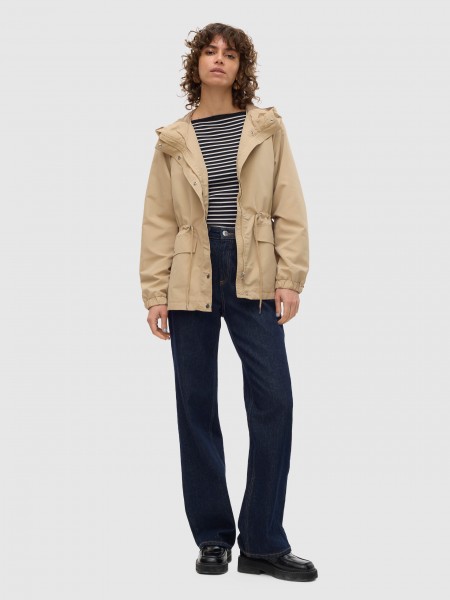 Parka Woman Beige Vero Moda
