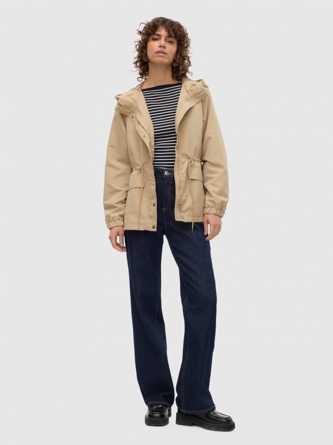 Parka Woman Beige Vero Moda