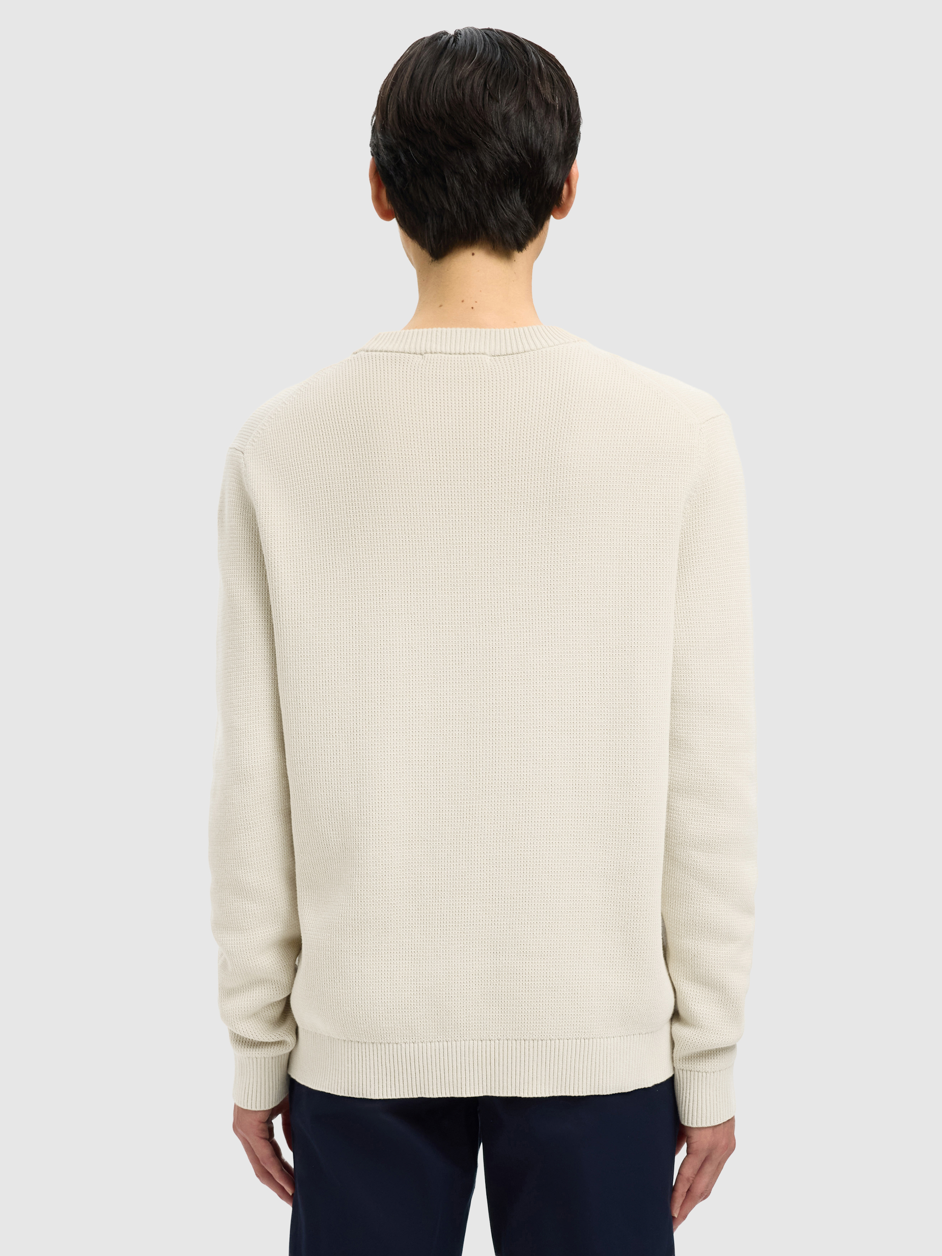 Sueter Hombre Crema Selected