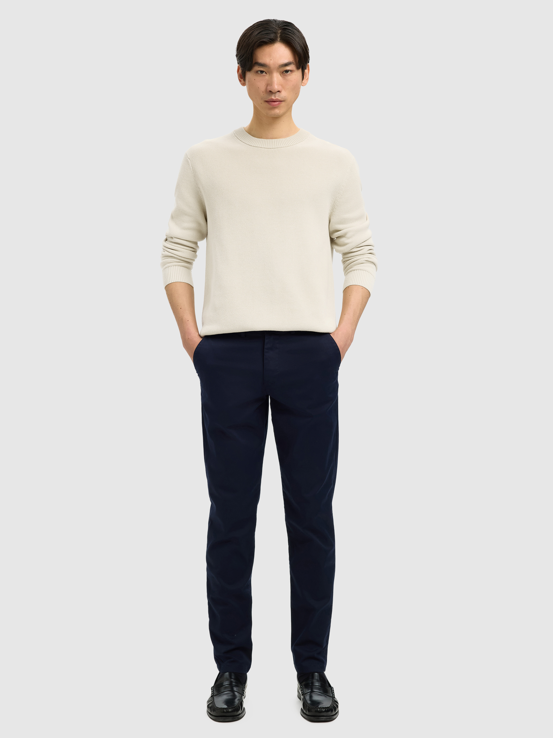 Sueter Hombre Crema Selected