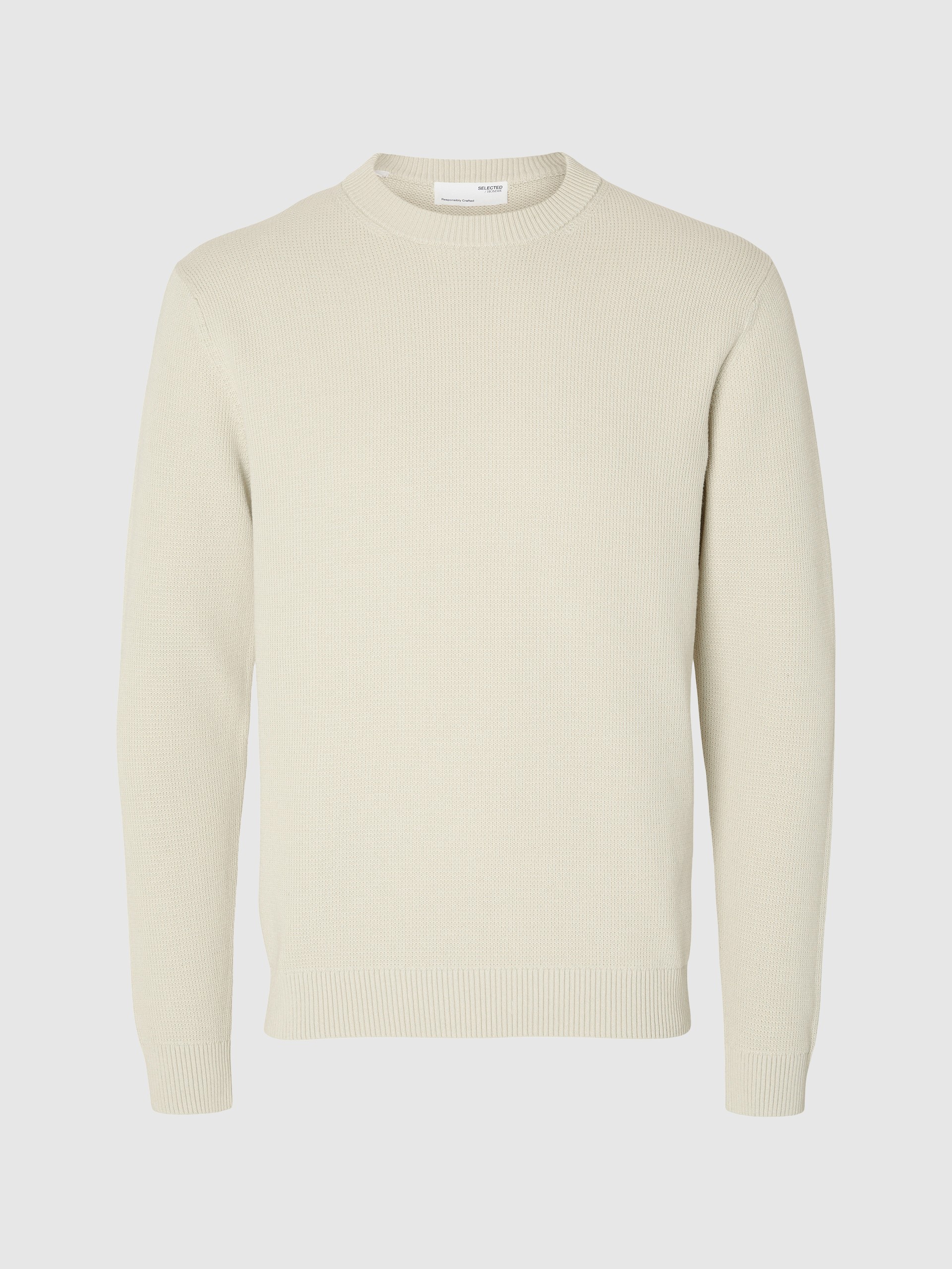 Sueter Hombre Crema Selected