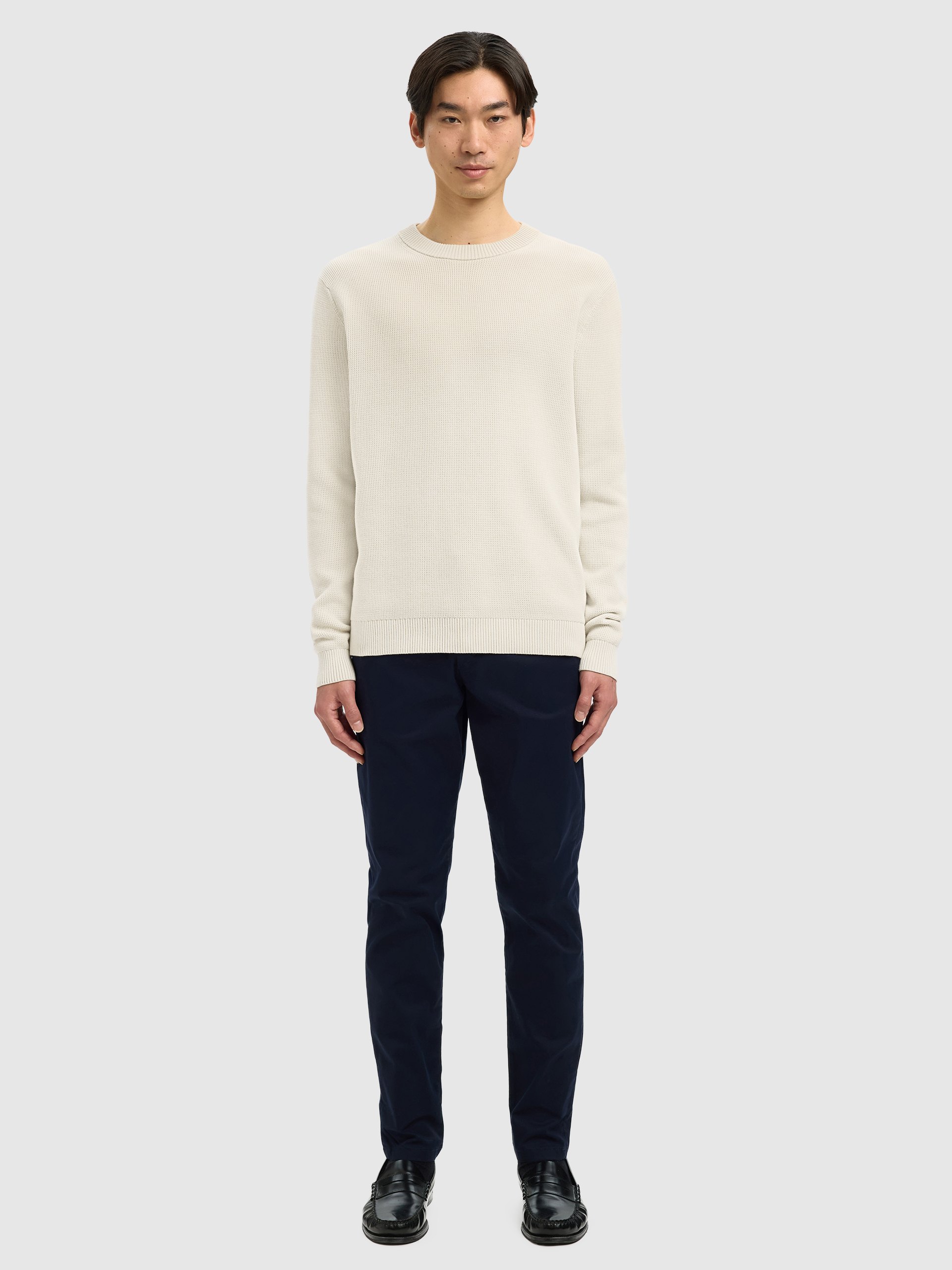 Sueter Hombre Crema Selected