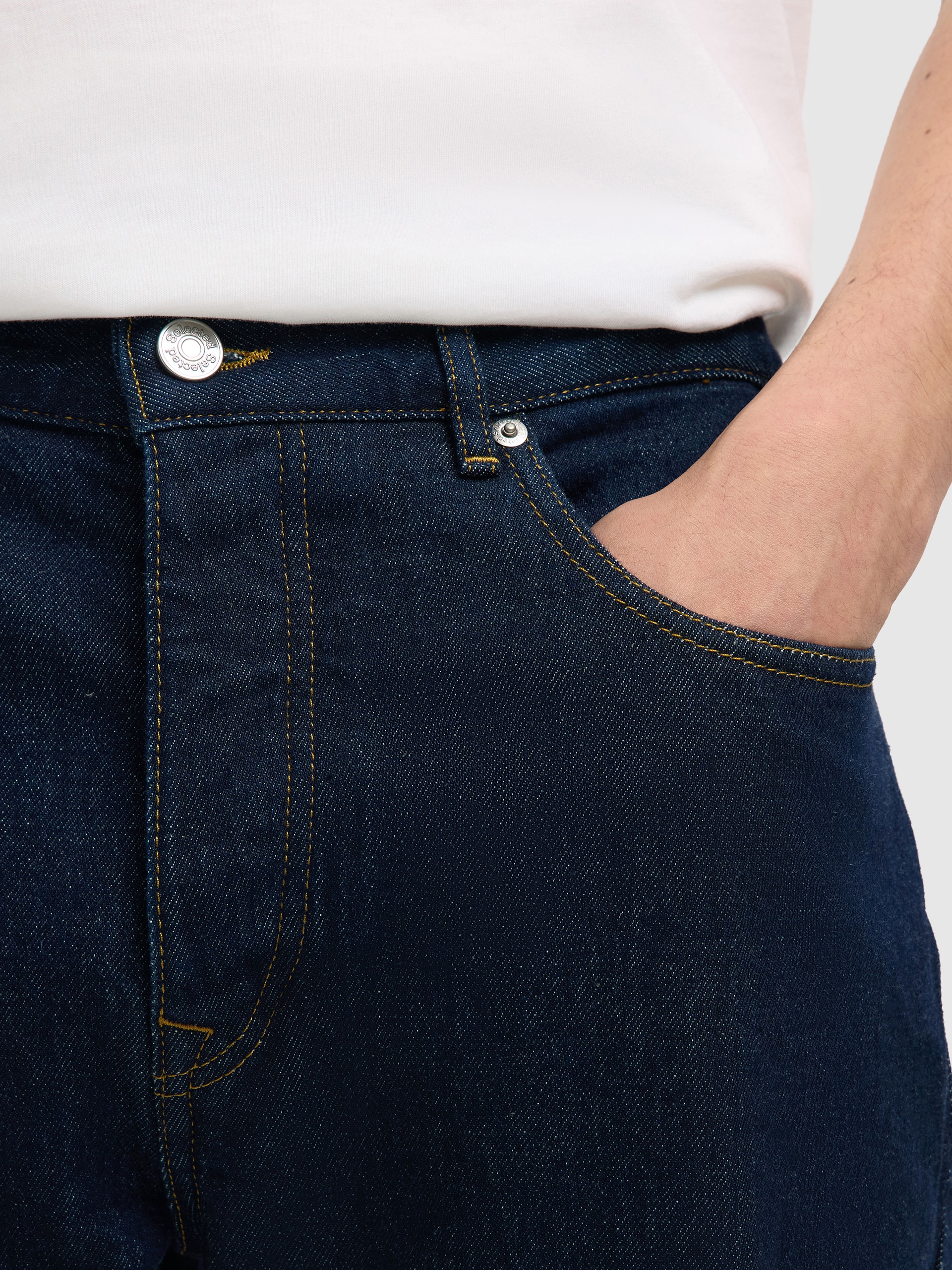 Jeans Man Dark Jeans Selected