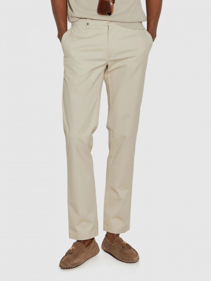 Pants Man Beige Lion Of Porches