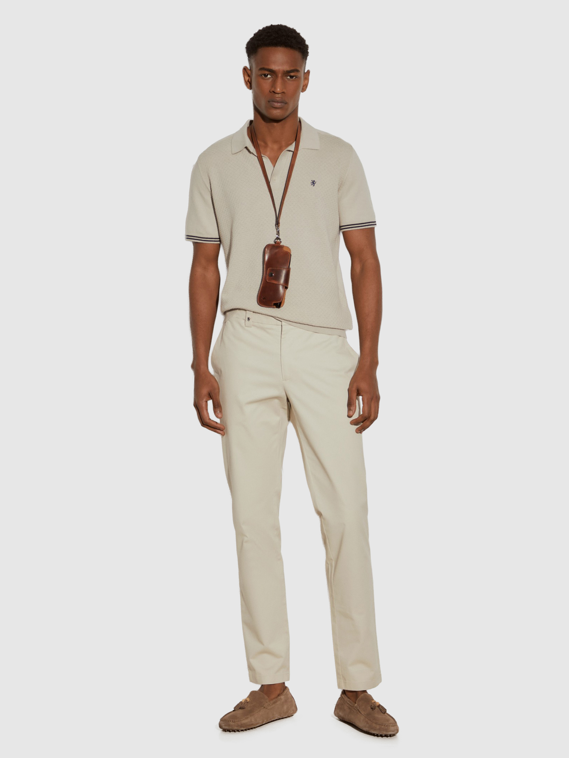 Pants Man Beige Lion Of Porches