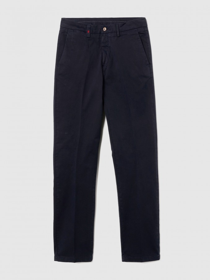 Pantalones Hombre Azul Marino Lion Of Porches