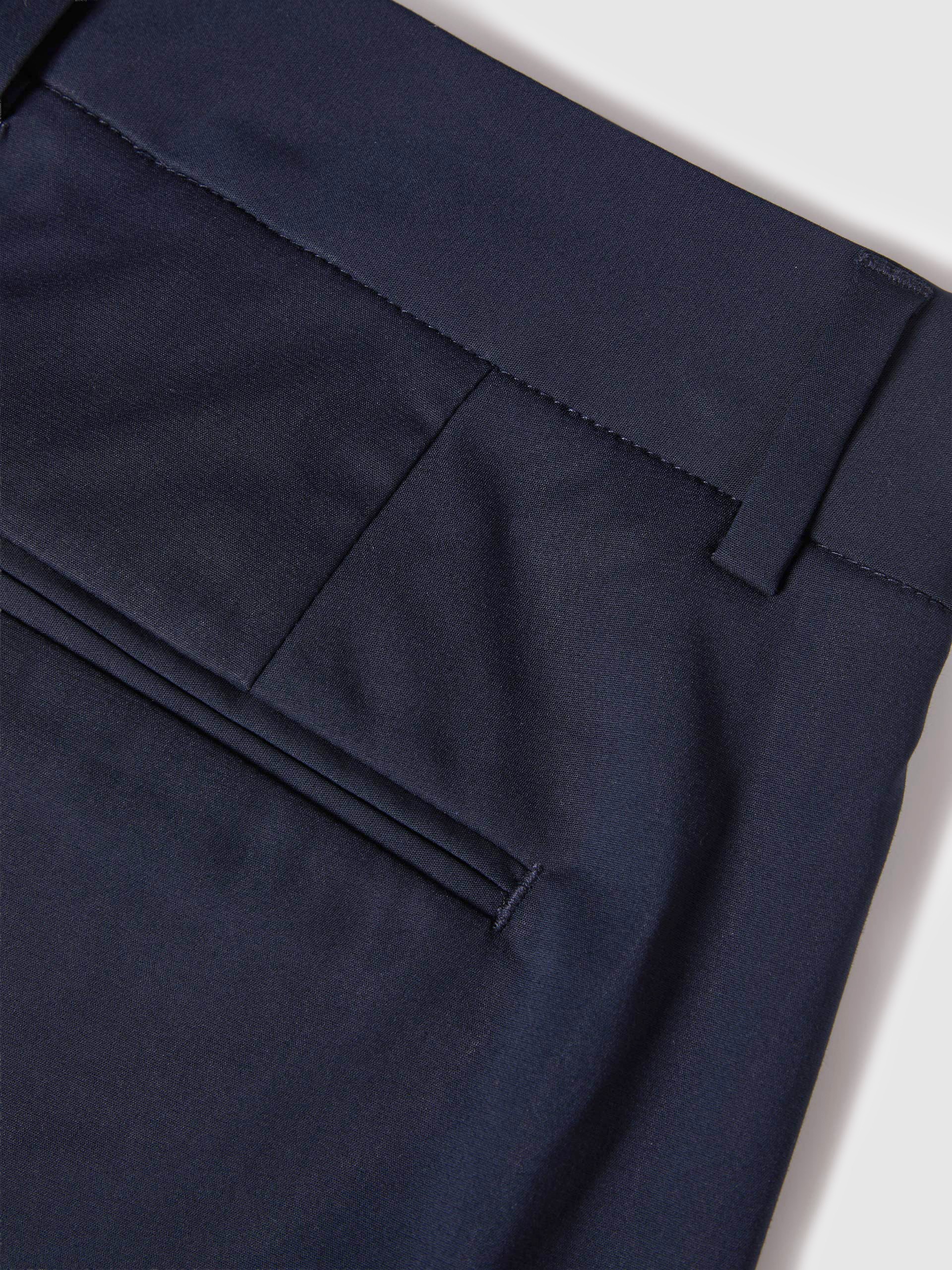Pants Woman Navy Blue Lion Of Porches