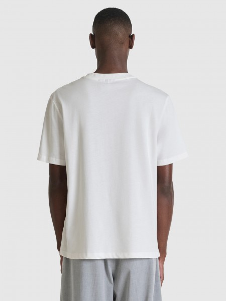 Camiseta Hombre Blanco Antony Morato