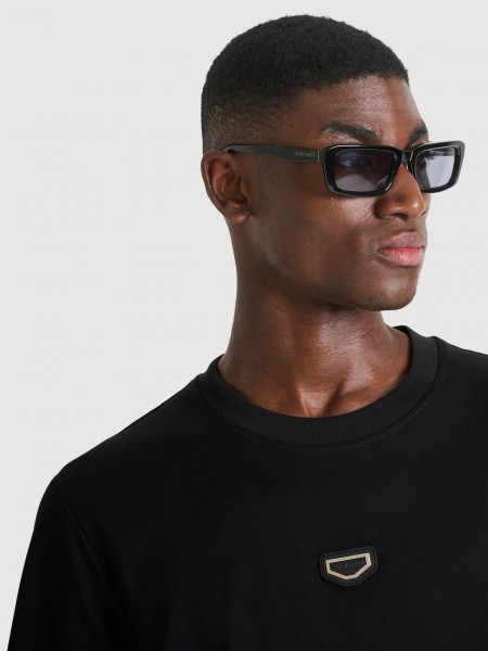 Camiseta Hombre Negro Antony Morato