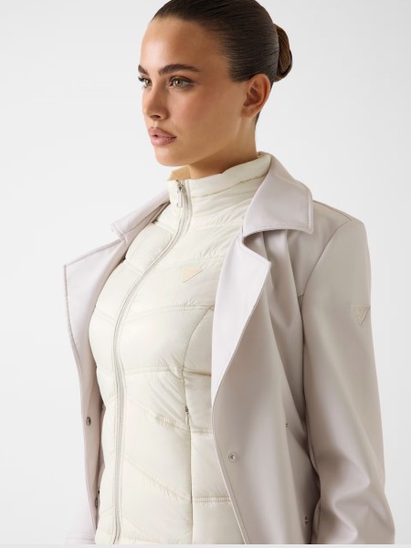 Trench Guess Mulher Diletta 2 In 1 Trench