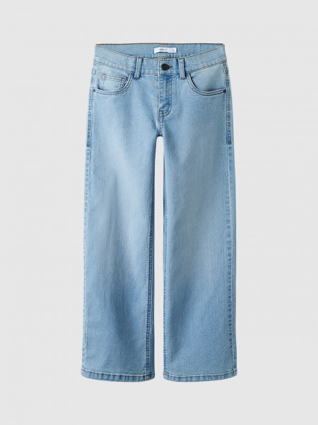 Jeans Name It Menina Nkfrose Wide Jeans 1061-Dt Tb