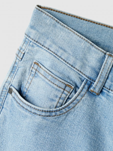 Jeans Name It Menina Nkfrose Wide Jeans 1061-Dt Tb