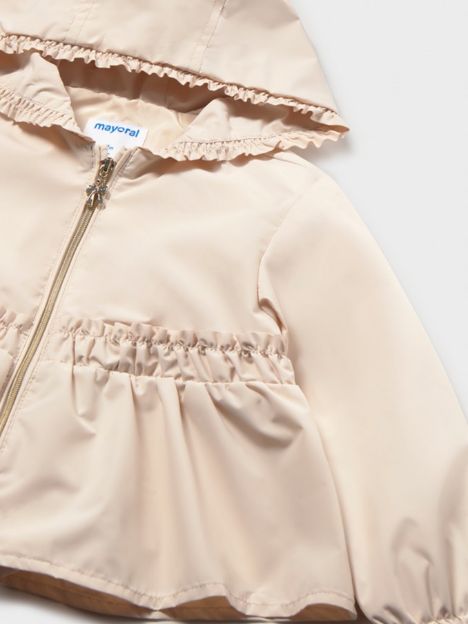 Parka Baby Girl Beige Mayoral