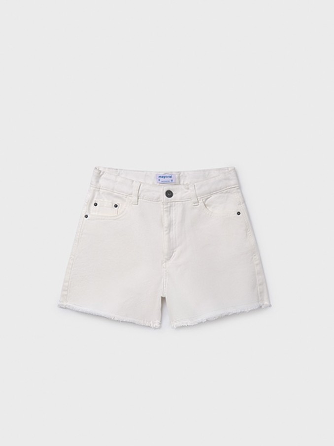 Shorts Girl White Mayoral