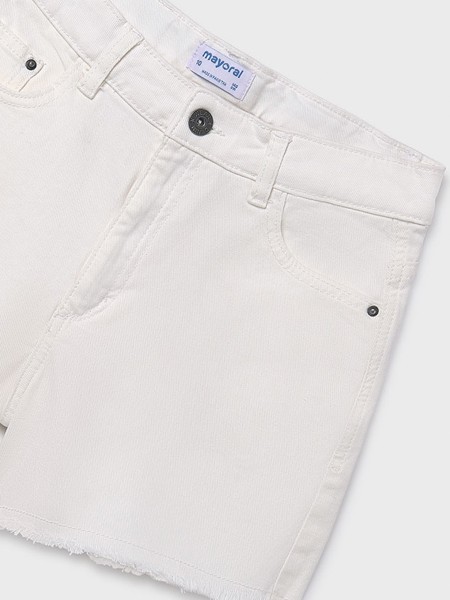 Shorts Girl White Mayoral
