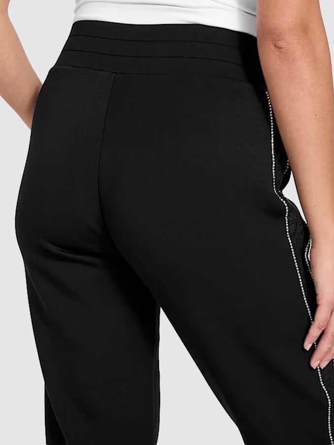 Cal�as Guess Mulher New Victoire Scuba Pant