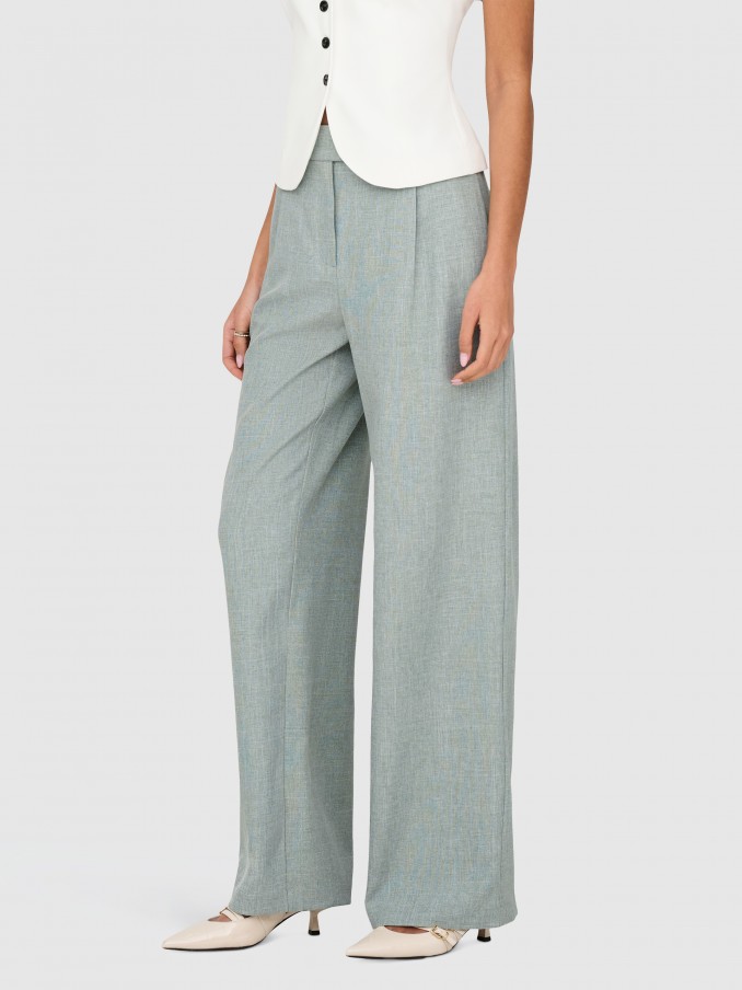 Pants Woman Green Only